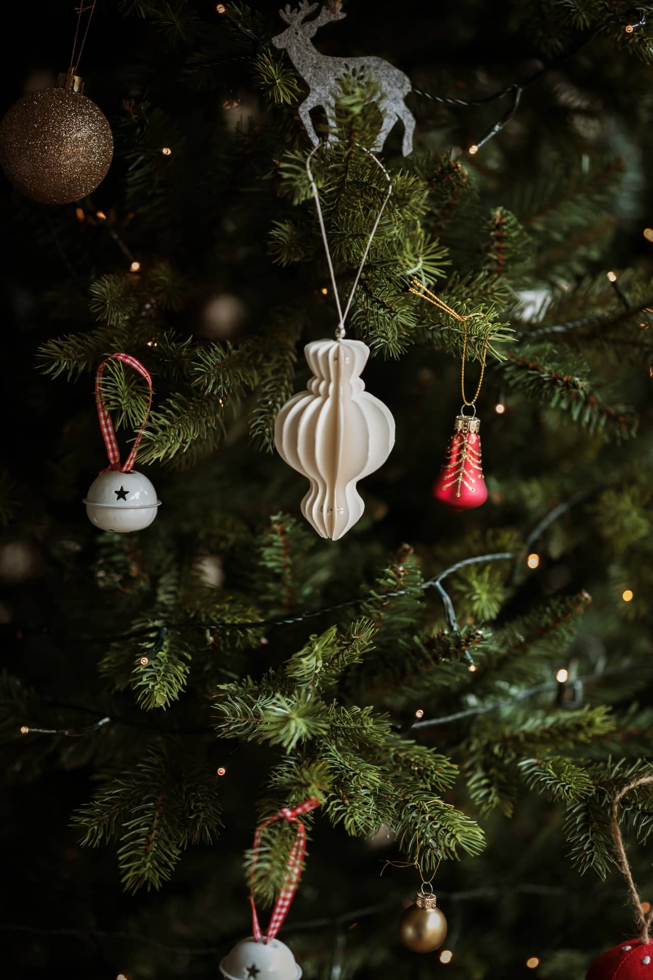 Sapin de Noël décoré - © Annie Spratt